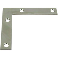 National Catalog 117 3-1/2 In. x 5/8 In. Zinc Flat Corner Iron
