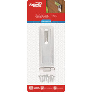 National 3-1/4 In. Galvanized Non-Swivel Safety Hasp