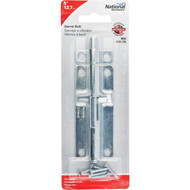 National 5 In. Zinc Steel Door Barrel Bolt
