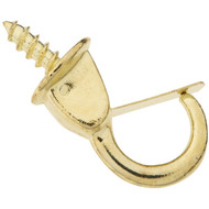 National 7/8 In. Safety Cup Hook with Spring Clip (2 Count)