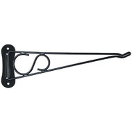 National 10 In. Black Steel Decorative Swivel Hanging Plant Bracket