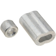 Prime-Line Cable Ferrules and Stops  3/16"  Aluminum