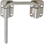 National Door 2-1/2 In. Nickel Slide Bolt