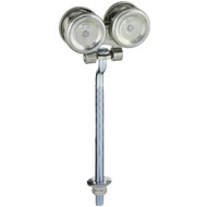 National 5022 Zinc-Plated Box Rail Offset Bolt Barn Door Hanger