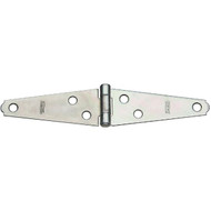 National 3 In. Zinc Light Strap Hinge (2-Pack)