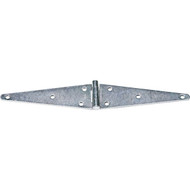 National 3.68 In. x 10 In. Zinc Heavy-Duty Strap Hinge