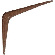National 211 8 In. D. x 10 In. H. Fruitwood Steel Shelf Bracket