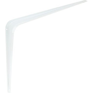 National 211 10 In. D. x 12 In. H. White Steel Shelf Bracket