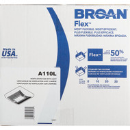 Broan 110 CFM 1.3 Sones 120V Bath Exhaust Fan with Light
