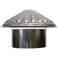 S & K Galvanized Steel 6 In. x 9-1/2 In. Vent Pipe Cap