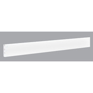 Outdoor Essentials 2 In. x 6 In. x 192 In. White Vinyl Fence Rail