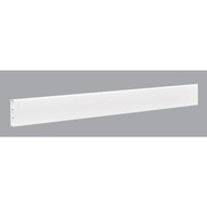 Outdoor Essentials 2 In. x 6 In. x 96 In. White Vinyl Fence Rail