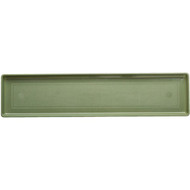 Novelty Countryside 24 In. Sage Plastic Flower Box Tray