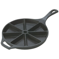 Lodge 9 In. Dia. Seasoned Cast Iron Cornbread Pan