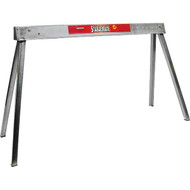 Stablemate 42 In. L Steel Folding Sawhorse  1000 Lb. Capacity
