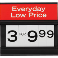 Excell Products 12-3/4 In. x 11-1/2 In. Sidekick Sign Board Kit