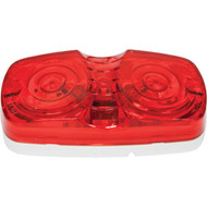 TowSmart Red Dual Bulb Rectangular Clearance Light