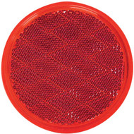 TowSmart Quick Mount Round Red Reflector (2-Pack)