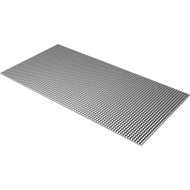 Plaskolite 2 Ft. x 4 Ft. x 3/8 In. Egg Crate Silver Styrene Light Panel