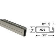 Prime-Line Make-2-Fit 3/4 x 1/4 x 94 Mill Aluminum Screen Frame
