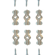 Prime-Line Screen and Storm Panel Wing Clip (6 Count)