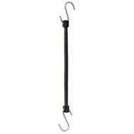 14 In. Hook-to-Hook Black Rubber Tarp Strap