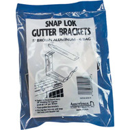 Spectra Metals K Style Aluminim Brown Snap-Lok Gutter Hanger Bracket  (4-Pack)