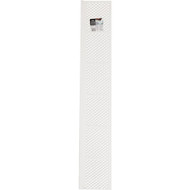 Amerimax 6-1/2 In. x 3 Ft. White Vinyl Gutter Guard