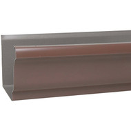 Amerimax 5 In. x 10 Ft. K-Style Brown Galvanized Gutter