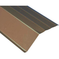 Amerimax 5 In. Galvanized Steel Roof Apron Flashing  Brown