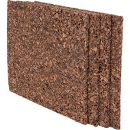 Board Dudes 12 In. x 12 In. Dark Cork Tiles (4 Count)