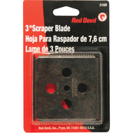 Red Devil 3 In. 4-Edge Replacement Scraper Blade