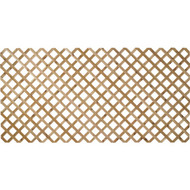Real Wood Products 4 Ft. W. x 8 Ft. L. x 1/2 In. Thick Natural Cedar Lattice Panel