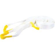 Erickson 2 In. x 20 Ft. 9000 Lb. Polyester Recovery Tow Strap  White