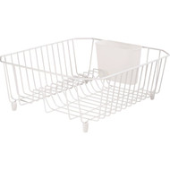 Rubbermaid 12.49 In. x 14.31 In. White Wire Sink Dish Drainer