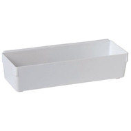 Rubbermaid 3 In. x 9 In. x 2 In. White Drawer Organizer Tray