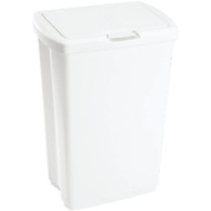 Rubbermaid 53 Qt. White Wastebasket with Lid