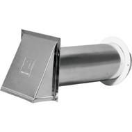 Dundas Jafine 4 In. Aluminum Dryer Vent Hood