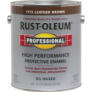 Rust-Oleum Professional Oil Based Gloss Protective Rust Control Enamel  Leather Brown  1 Gal.