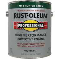 Rust-Oleum Professional Oil Based Gloss Protective Rust Control Enamel  Hunter Green  1 Gal.