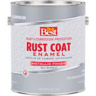 Do it Best Rust Coat Oil-Based Gloss Enamel  Aluminum  1 Gal.
