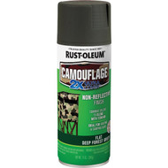 Rust-Oleum Camouflage 2X Ultra Cover 12 Oz. Flat Spray Paint  Deep Forest Green