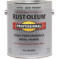 Rust-Oleum Professional Oil-Based Flat VOC Formula Metal Primer  Gray  1 Gal.