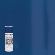 Rust-Oleum Stops Rust 11 Oz. Metallic Satin Spray Paint  Cobalt Blue