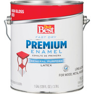 Do it Best Fast Dry Acrylic Latex Gloss Premium Enamel  Red  1 Gal.