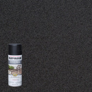 Rust-Oleum Stops Rust 12 Oz. Textured Finish Spray Paint  Black