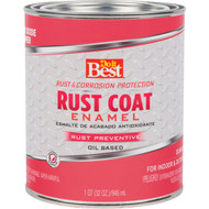 Do it Best Rust Coat Enamel Primer  Red Oxide  1 Qt.