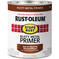Rust-Oleum Stops Rust Rusty Metal Primer  Red/Brown  1 Qt.