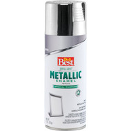 Do it Best 11 Oz. Metallic Satin Enamel Spray Paint  Silver