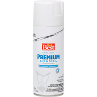 Do it Best Premium Enamel 12 Oz. Gloss Spray Paint  White